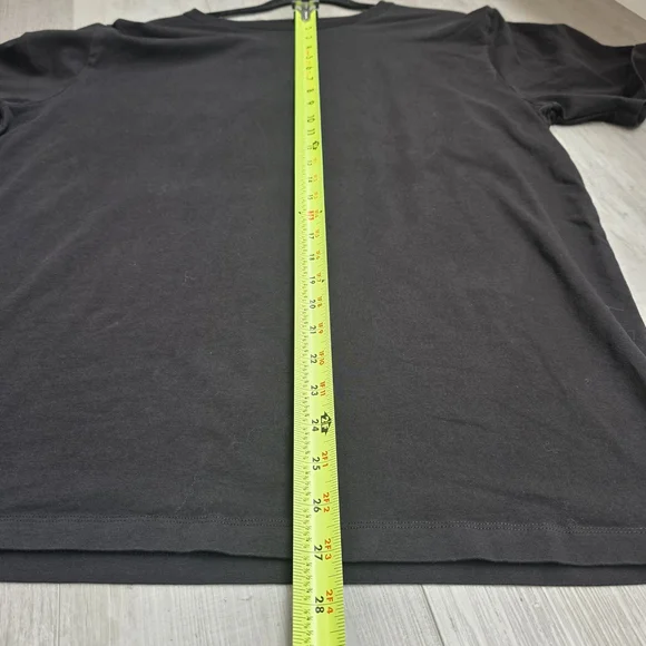 Rough Dress Classic Black Short Sleeve Men's Tee - Picture 4 of 5